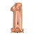 BALÃO METALIZADO NÚMERO ROSE GOLD 16" POLEGADAS 40CM - 1UN - Imagem 4