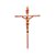 Crucifixo para parede Tradicional Tamanho 24 Cm Cor Cobre  R33 - Imagem 1