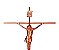 Crucifixo com Base para Mesas e Balcões tamanho 23 cm Dourado - Cobre - Prata R 10 - Imagem 5
