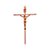 Crucifixo MINI para Paredes Jesus Metal Presente R14 - Imagem 2