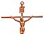 Crucifixo MINI para Paredes Jesus Metal Presente R14 - Imagem 3