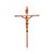 Crucifixo Metal Pequeno De Parede Tradicional R14 - Imagem 2