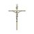 Crucifixo Tradicional Pequeno em Metal  De Parede Cruz Chapa Prata  R 15 - Imagem 2