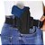 Coldre Série Subcompact Plataforma GLOCK® Destro Golias OWB - Preto - Imagem 4