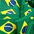 Patch Bandeira do Brasil Estilizada Rapina Militar - Imagem 4