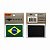 Patch Bandeira do Brasil Estilizada Rapina Militar - Imagem 5