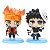 Naruto Sasuke Obito Itachi Kit 6 Bonecos Chibi Action Figure - Imagem 4