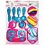 Kit Cozinha Brinquedo Infantil Panelas Fogão Completo 16 Pç - Imagem 4