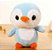 Pinguim De Pelúcia Macio Anti Alérgico 10 Cm - Imagem 8