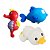 Brinquedo De Banho A Corda Bebe Patinho Peixe 3 Pç - Imagem 9