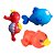 Brinquedo De Banho A Corda Bebe Patinho Peixe 3 Pç - Imagem 8