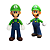 Brinquedo Boneco Super Mario - Mario, Luigi, Yoshi ou Cogumelo - Imagem 3