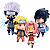 4 Bonecos Time7 NarutoShippuden Kakashi Sakura Sasuke Naruto - Imagem 4