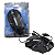 Mouse Gamer Optico USB Fio 120cm Vision 1000dpi Iluminação Colorida - Imagem 1