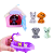 Kit Vida dos Pets Brinquedo Infantil Mini Cachorrinhos 12 Pç - Imagem 3