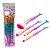 Kit 4 Pincel Maquiagem Sombra Blush Contorno Pó Sereia - Imagem 1