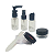 Kit De Frascos Organizador Cosmeticos Para Viagem 6 Peças - Imagem 4