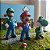 Conjunto 3 Super Mario Bros Coleção Decorativo Geek 3D - Imagem 1