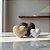 Enfeite 3 Corações Decoração Moderna Escultura Minimalista - Imagem 3