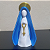 Imagem Decorativa Religiosa Virgem Maria Com Manto Azul - Imagem 3