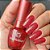 Esmalte Glitter Cor Red Everglow 9ml Ana Hickmann - Imagem 5