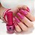 Esmalte New Fashion Color Glitter Cor Flamingo 9ml Ana Hickmann - Imagem 5