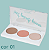 Paleta BFF Contorno, Blush e Iluminador Cor 01 7,5g Vizzela - Imagem 1