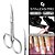 Tesoura de Cuticula Pro SE-50-1 Serie Expert 50 Staleks - Imagem 1