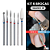 Kit 6 Brocas Ponta de Lixa de Unha Esterilizável Tamanho 4 Dafu - Imagem 1