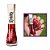 Esmalte Perolado Sinergia Vermelho Efeito Gel 7ml Hits - Imagem 1