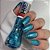 Esmalte Tendencia Perolado Premium New Azul 5Free 8ml Hits - Imagem 5