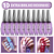 Kit 10 Esmaltes Extra Brilho Colorama Roxinho Intensificador de Cor - Imagem 1