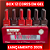 Box Dafu 12 Cores Tons Vermelhos Esmalte em Gel - Imagem 5