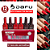 Box Dafu 12 Cores Tons Vermelhos Esmalte em Gel - Imagem 1