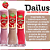 Coleção Completa Dailus Morango do Amor 6 Cores - Imagem 2