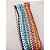 Tag Correntinha de Bolinha Colorida 2,5mm 10 peças - Imagem 1