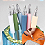 Caneta Estilete Para Papel Portátil 6 Pçs Artesanatos - Imagem 5