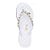 Chinelo Branco c/ Corrente Verniz Santa Lolla - Imagem 4