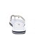 Chinelo Branco c/ Corrente Verniz Santa Lolla - Imagem 3