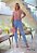 Blusa de Renda Perfec Way c/ Aplicações Rosa - Imagem 2