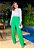 Camisa Cropped Branco c/ Detalhes Perfect Way - Imagem 2