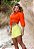 Camisa Cropped Laranja Neon Perfect Way - Imagem 3