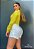 Camisa Cropped c/ Detalhes Amarelo Perfect Way - Imagem 2