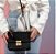 Bolsa Pequena Estruturada Preto Luiza Barcelos - Imagem 6
