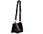 Bolsa Pequena Estruturada Preto Luiza Barcelos - Imagem 3