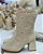 Bota Off White  c/ Detalhes em Strass Suzani Bissoli - Imagem 1