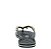 Chinelo Flip Flop Corrente Dourado Preto Verniz Santa Lolla - Imagem 4