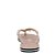 Chinelo Flip Flop Corrente Dourado Bege Verniz Santa Lolla - Imagem 3