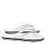 Chinelo Flip Flop Corrente Dourado Branco Verniz Santa Lolla - Imagem 2