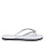 Chinelo Flip Flop Corrente Dourado Branco Verniz Santa Lolla - Imagem 1
